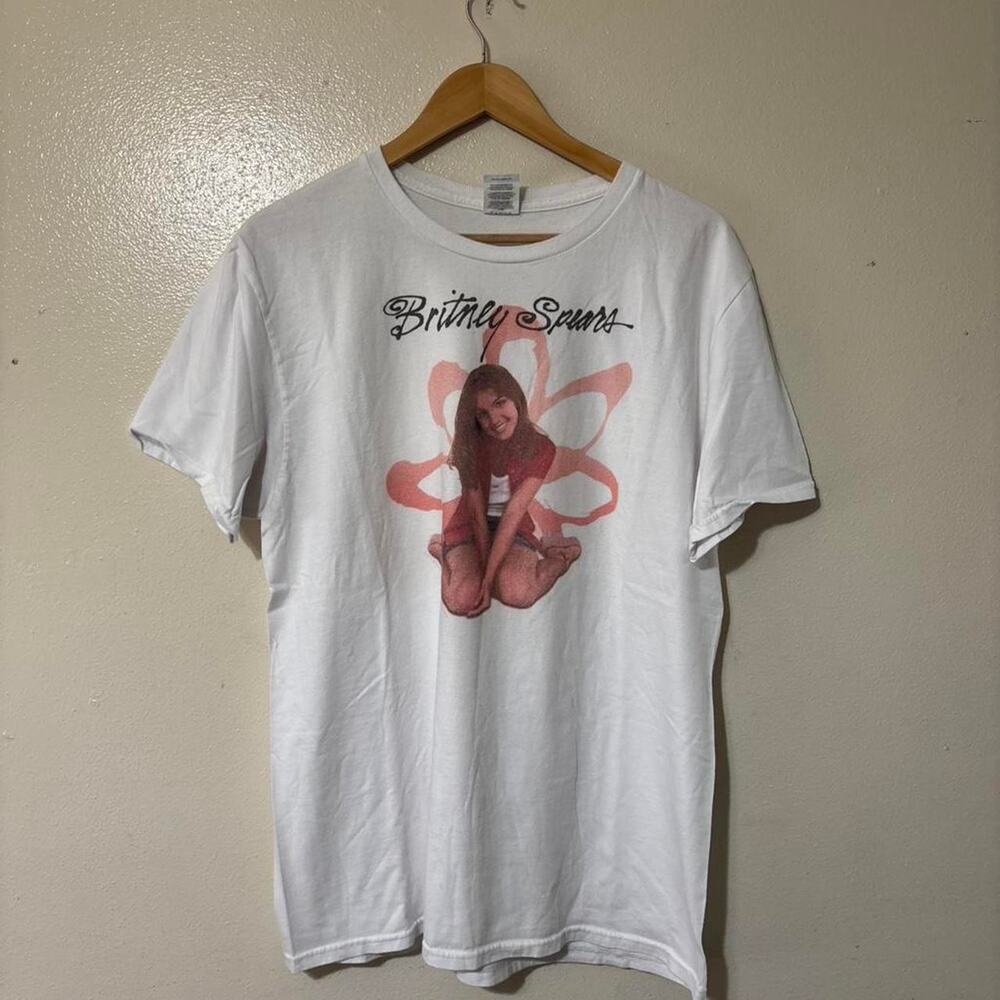Vintage 2000s Britney Spears Baby One More Time Album Promo Graphic T-shirt